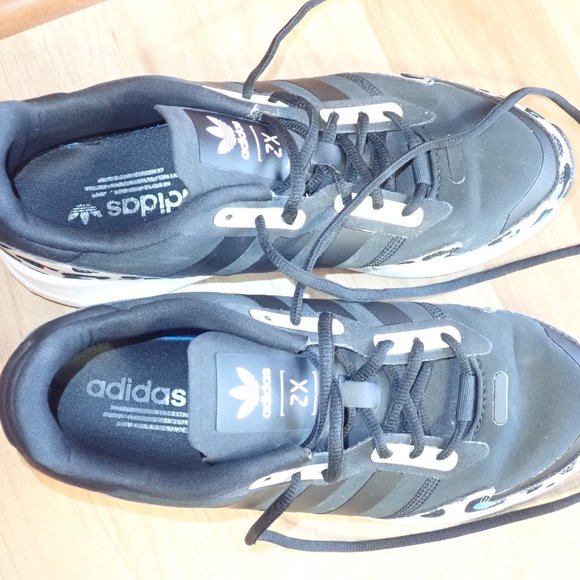 Adidas ZX 1K Boost "Leopard Print" Women's Shoes Core Black-Pale Nude H00669 - Picture 3 of 10